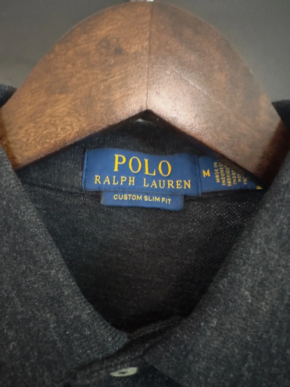 Polo Ralph Lauren Iconic Mesh Polo Canterbury Heather Custom Slim Fit Men’s Medi